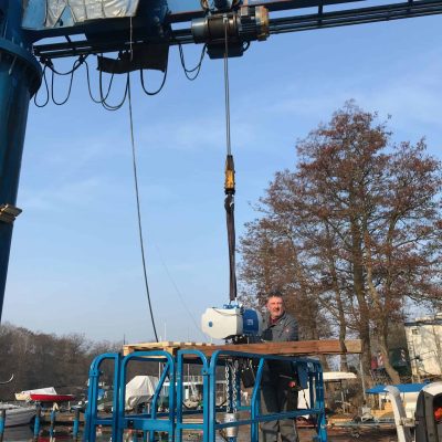 die Arbeit für den Alten ist getan