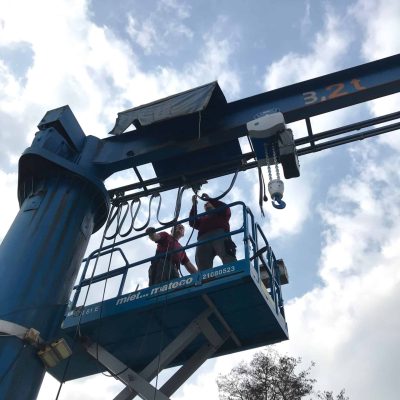 nach 12 Stunden war fast alles fertig