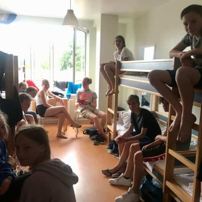 Die 420er beim Wehrwolf spielen