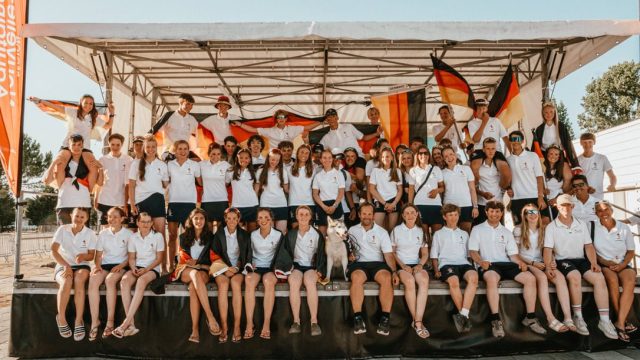 Alle deutschen Teams bei der feierlichen Eröffnung